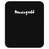 running wild logo Mousepad