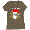 christmas pirates Ladies Fitted T-Shirt