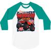 Off Road Monstre Truck 3/4 Sleeve Shirt