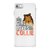 This Girl Loves Her Collie iPhone 7 Case