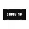 Studying License Plate