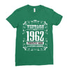 vintage made in 1962 perfectly aged a living legend Ladies Fitted T-Shirt