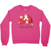 lung cancer awaneress Crewneck Sweatshirt