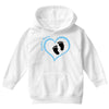 Baby Boy with Heart Any Name Customized Youth Hoodie