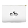 eat bbq drink beer Accessory Pouches