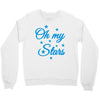oh my stars adult Crewneck Sweatshirt