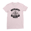 mugatu gym suit Ladies Fitted T-Shirt