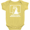 pixel wedding under new management Baby Onesie