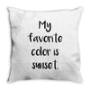 tee hipster indie swag Throw Pillow