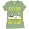 long range shooting Ladies Fitted T-Shirt
