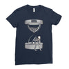 please wait Ladies Fitted T-Shirt