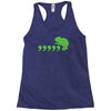 comma chameleon Racerback Tank