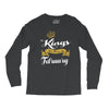 kings are born in february Long Sleeve Shirts