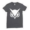 owl Ladies Fitted T-Shirt