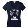 trust me i'm greek Women's V-Neck T-Shirt