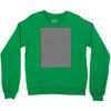 optical illusion skull, ideal gift or birthday present. Crewneck Sweatshirt