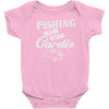 fishing is my cardio Baby Bodysuit