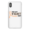 This Is My Fight Shirt iPhoneX