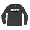 Dobre Black/White Long Sleeve Shirts