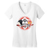power villains Women's V-Neck T-Shirt
