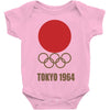 retro tokyo 1964 olympic games Baby Onesie