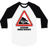 warning descent 3/4 Sleeve Shirt