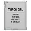 March Girl iPad 3 and 4 Case