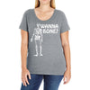 wanna bone Ladies Curvy T-Shirt