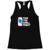 this too shall pabst Racerback Tank