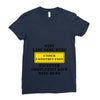 Under Construction Personalize Baby Ladies Fitted T-Shirt