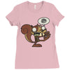 zombie ardilla Ladies Fitted T-Shirt