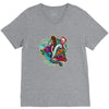 peacock V-Neck Tee
