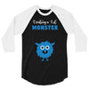 Creating a Lil Monster Baby Boy 3/4 Sleeve Shirt