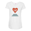 I love you Maternity Scoop Neck T-shirt