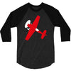 pilot flieger airplane flugzeug extra300 rc flyer 3/4 Sleeve Shirt