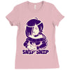 snip snip Ladies Fitted T-Shirt