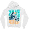 smile more, ride a motorcycle Zipper Hoodie