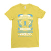 Never Underestimate the Strength of a Prostate Cancer Warrior Ladies Fitted T-Shirt