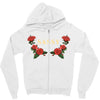 sassy with roses Zipper Hoodie