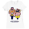 friends (2) Ladies Fitted T-Shirt
