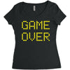 Game Over Women's Triblend Scoop T-shirt