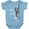 rain, rain, go away Baby Onesie