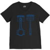 sketch of piston V-Neck Tee