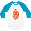 halloween pumpkins burst 3/4 Sleeve Shirt