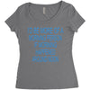 morning person Women's Triblend Scoop T-shirt