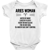 Aries Woman Baby Onesie