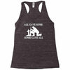 all gave some fallen soldier Racerback Tank