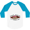 January Peeking Out Baby Girl 3/4 Sleeve Shirt