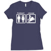 problem l&ouml;sung motorrad fahren  biker fun Ladies Fitted T-Shirt