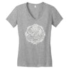 prepare for the future white Women's V-Neck T-Shirt